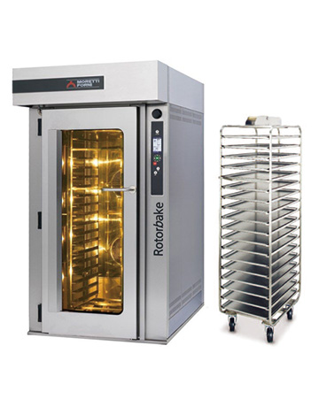MORETTI FORNI-高產型對流恆溫旋轉爐烘焙烤箱SerieR